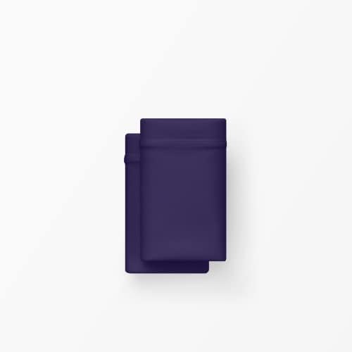Stunning Softness Perfect Fit for Standard Pillows - Deep Purple Pillowcase Set