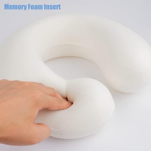 Niuniu Daddy Axolotl Travel Neck Pillow for Kids and Adults