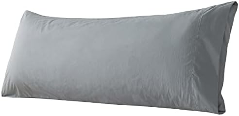Whats Bedding Long Cotton Pillowcase Breathable Skin-Friendly 20x54
