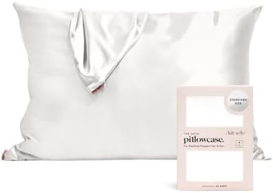 Select Luxury Satin PillowCase with Zipper Ivory