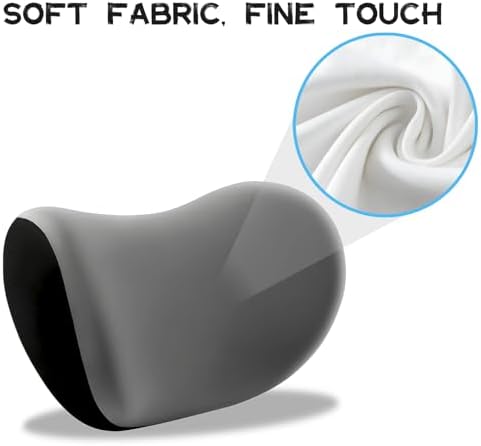 Car Headrest and Lumbar Support Pillow Set