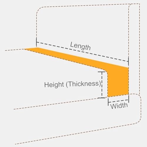 Custom Sizes Bed Gap Filler