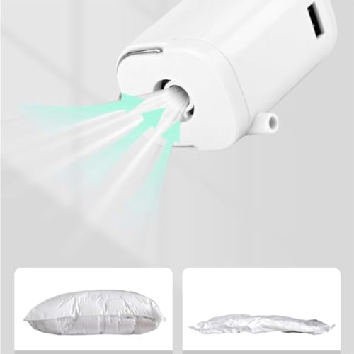 Mybomlwow Portable Air Pump with LED Light for Camping Travel