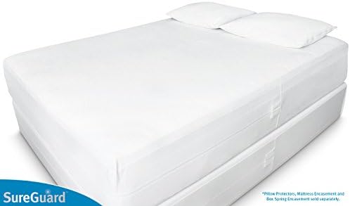 SureGuard Travel Pillow Protector - Waterproof Hypoallergenic