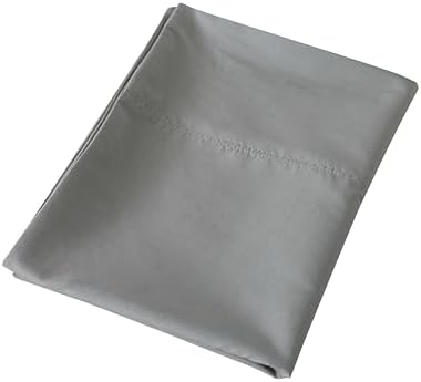 WhatsBedding Body Pillow Cover Soft Microfiber Pillowcase 20x54 Inch Grey