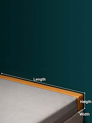 PU Leather Bed Headboard Gap Filler Pad Bedside Padded Protection