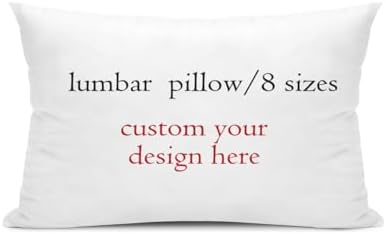 YXJOYLE Personalized Lumbar Pillow Covers