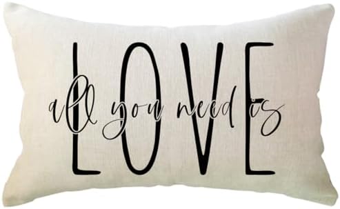 ULOVE Love Your Home 12x20 Throw Pillow Cover for SofaCouchV either