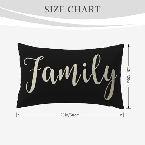NIDITW - Inspirational Pray Multi-Use 12x20 Beige Cotton Linen Pillow Cover