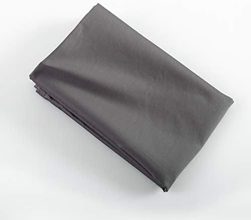 EVOLIVE 300TC 100 Cotton Pillow Cover 21x54 Charcoal Grey