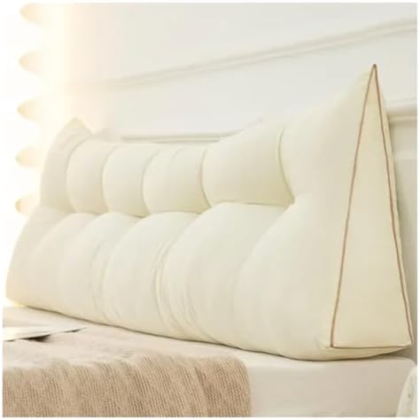 HDNSAUD Triangular Headboard Reading Pillow