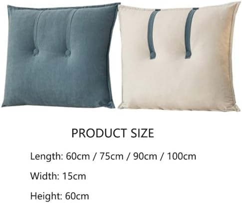 Chenille Headrest Pillow for Sofa Bed and Couch