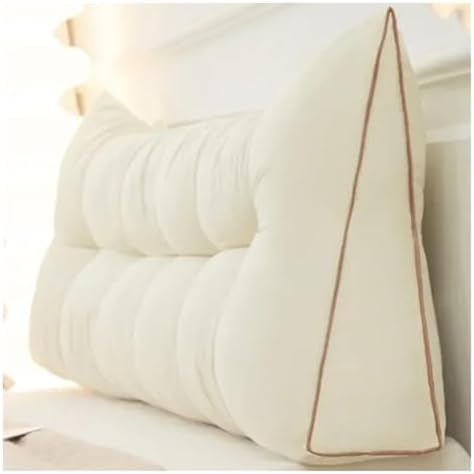 HDNSAUD Triangular Headboard Reading Pillow