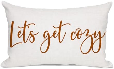 AOFANGGO 12x20 Fall Pillow Cover Cozy Space for Sofa Bed Outdoor