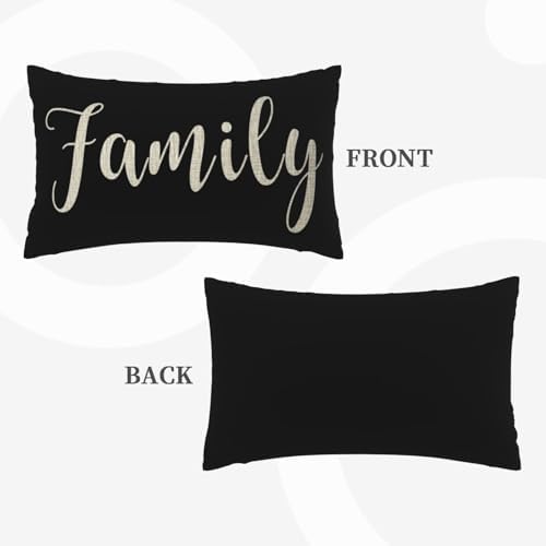 NIDITW - Inspirational Pray Multi-Use 12x20 Beige Cotton Linen Pillow Cover