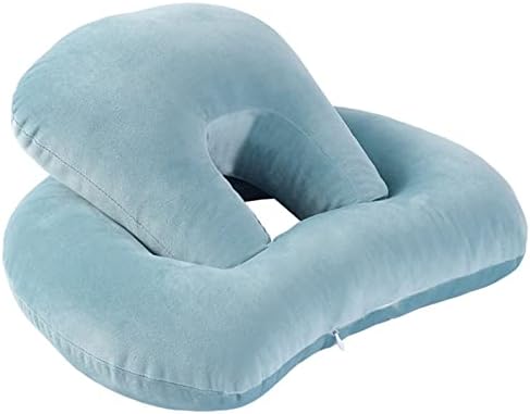 Memory Foam Cutout Pillow for Office Comfort Posture Support