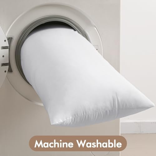 MIULEE 14x36 Inch Premium Lumbar Pillow
