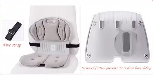 Gray Lumbar Support Chair for Students Office Use