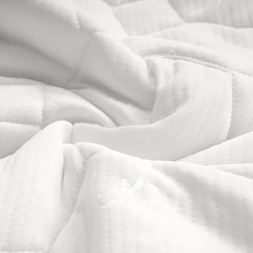 CHILLSUN Queen Mattress Protector Deep Pocket Cool Soft for Sleep