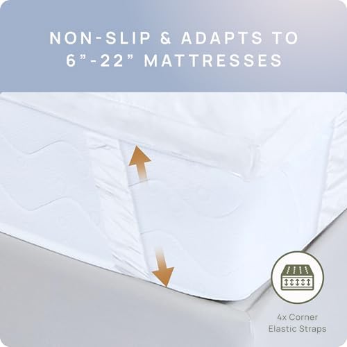 Extra Thick Pillow Top Mattress Topper Queen Cooling Cloud Comfort