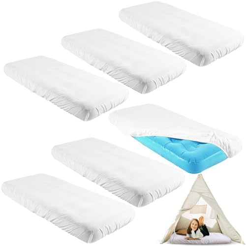 Perfect for Kids Sleepover with 6 Microfiber Fitted Sheets