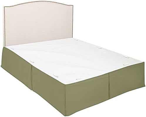 Elegant 14-inch Drop Bed Skirt for Twin Beds
