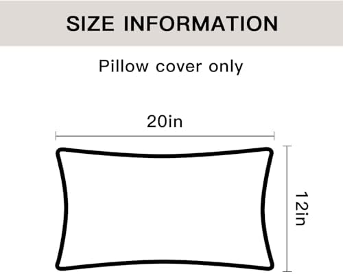 OTOSTAR Chenille Throw Pillow Covers