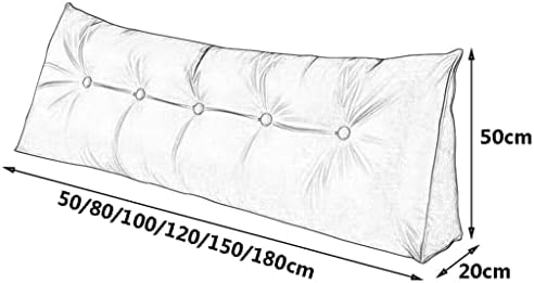 ZONAKS Soft Ergonomic Wedge Pillow Green 50cm