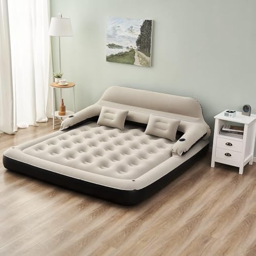 Queen Size Air Mattress Sofa Bed for Family Use