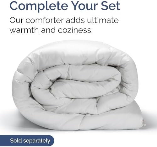 Extra Deep Pocket Queen Sheets - Breathable Cooling Bed Sheet Set - White