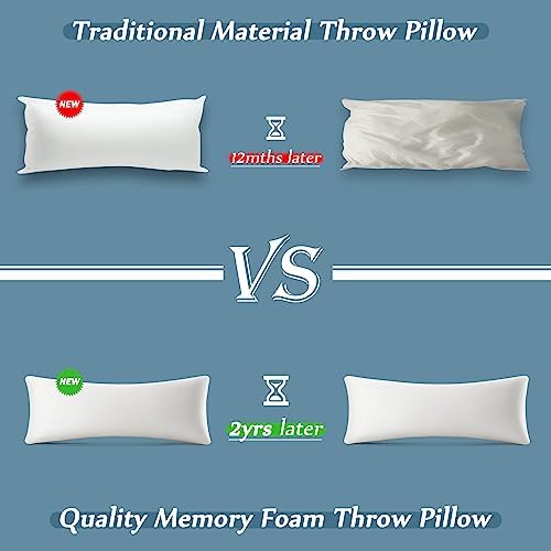 AM AEROMAX 12 x 32 Memory Foam Pillow Insert