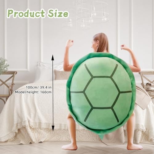 40 Inch Wearable Turtle Shell Weighted Plush Pillow Toy