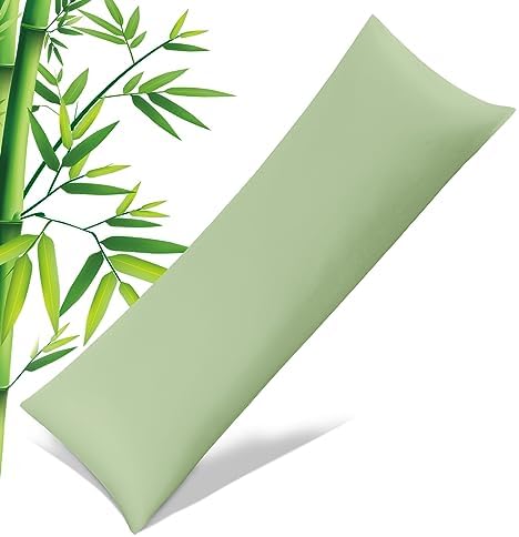 Cooling Bamboo Pillowcase with Zipper for Hot Sleepers