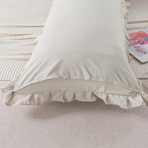 Premium Seersucker Body Pillowcase - Soft Wrinkle-Resistant Boho-Style Bedding