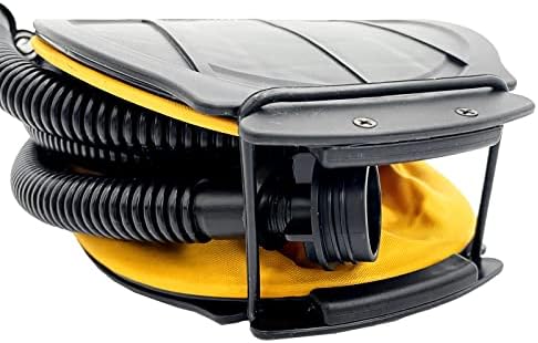 Durable Inflatable Pump YellowBlack
