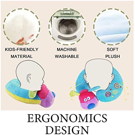 Kids Neck Pillow for Comfort - Travel Essentials for Toddlers