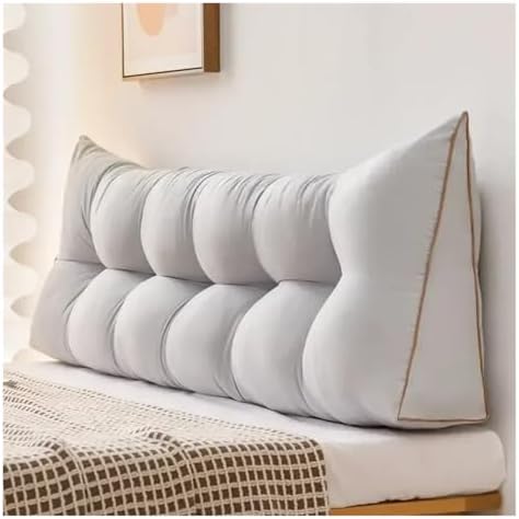 HDNSAUD Triangular Headboard Reading Pillow