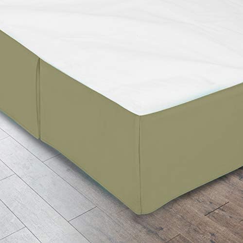 Elegant 14-inch Drop Bed Skirt for Twin Beds
