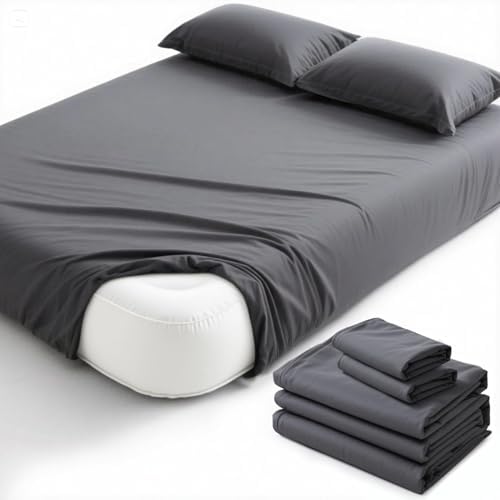 Adjustable Bed Mattress Cover for Air Mattress 4-Piece Bedding Set