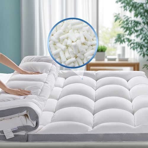 Cooling Memory Foam Toppers for King Mattress