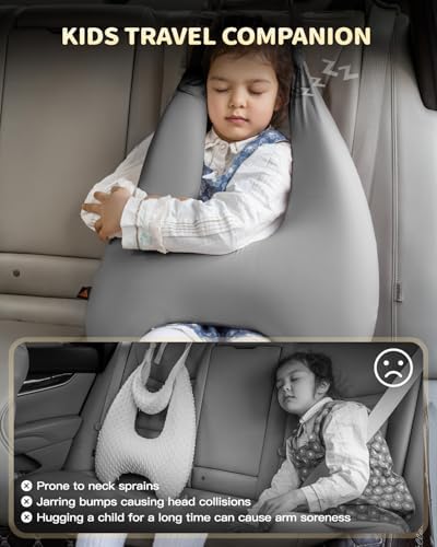 Adjustable Memory Foam Car Pillow for Kids