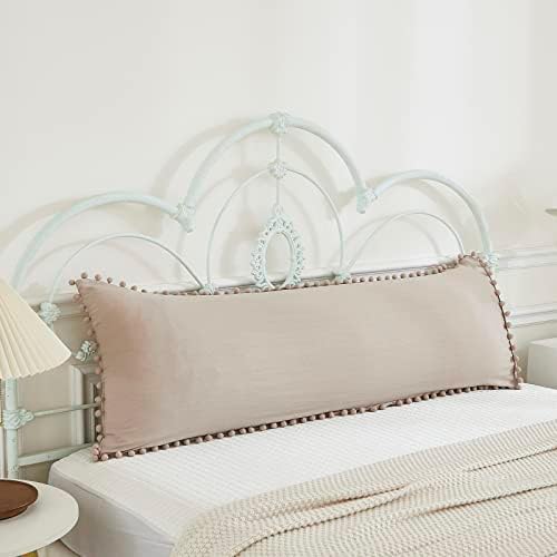 Move Over Taupe Body Pillow Cover