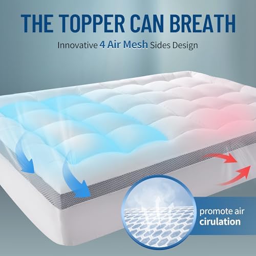 Cooling Memory Foam Toppers for King Mattress