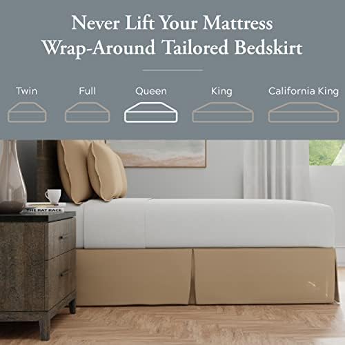 Never Lift Queen Bed Skirt