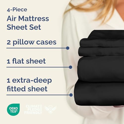Queen Size Air Mattress Sheet Set