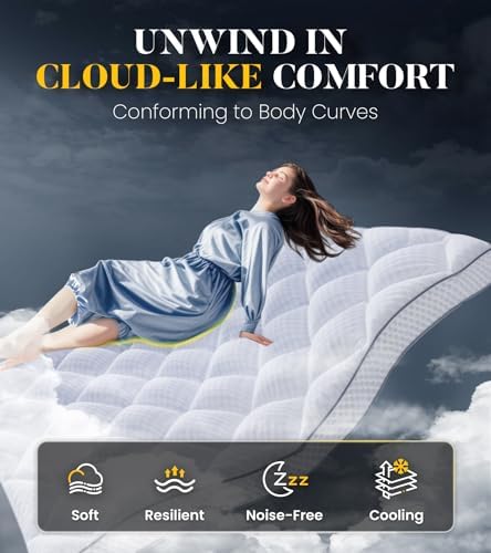 Memory Foam Mattress Toppers for Comfort