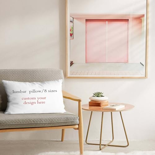 YXJOYLE Personalized Lumbar Pillow Covers
