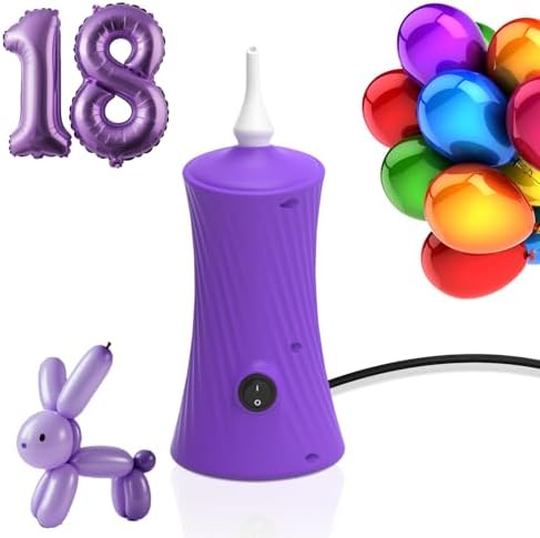 Fikowo Electric Balloon Pump Instant Party Helper