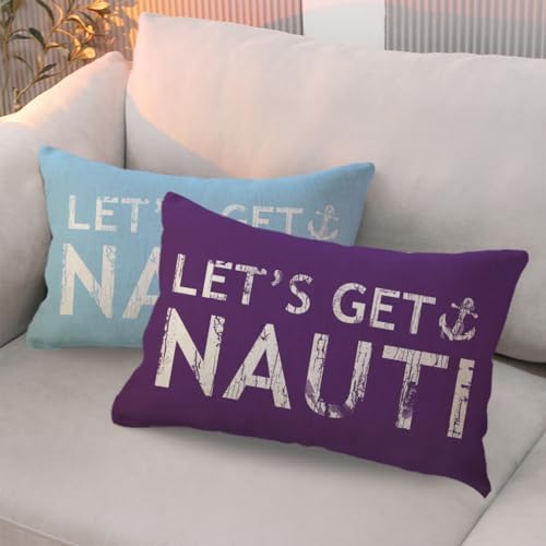 ULOVE LOVE YOURSELF Costal Beach Throw Pillow Cover