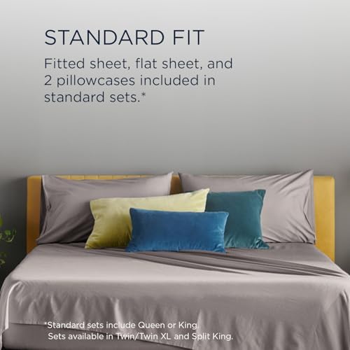 Tempur-Pedic ProAir Sheet Set Cool Gray King